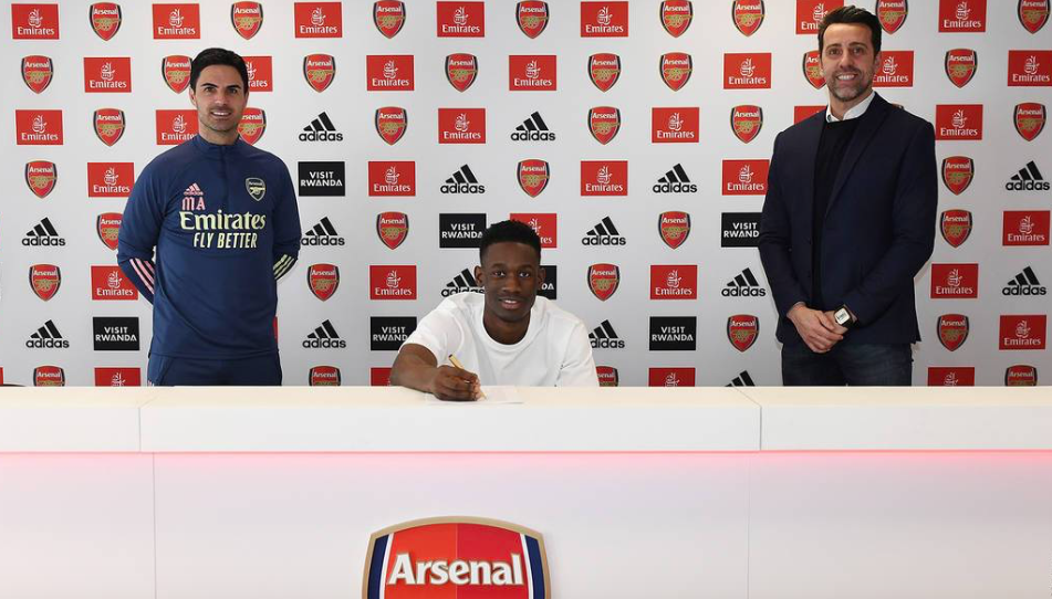 Fol Balogun signs new long-term contract with Arsenal 