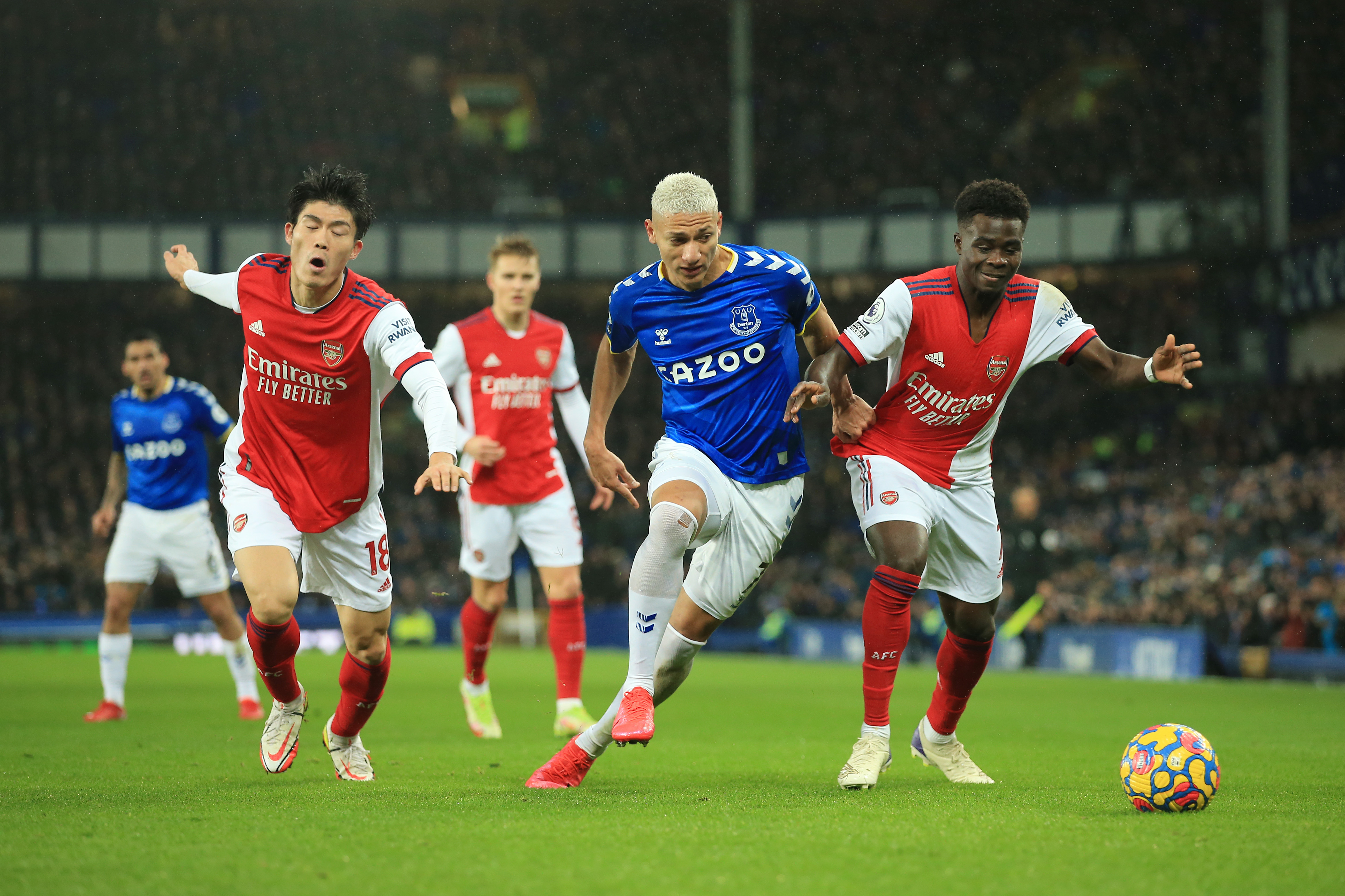 Player ratings: Everton 2-1 Arsenal as inept Gunners lose again
