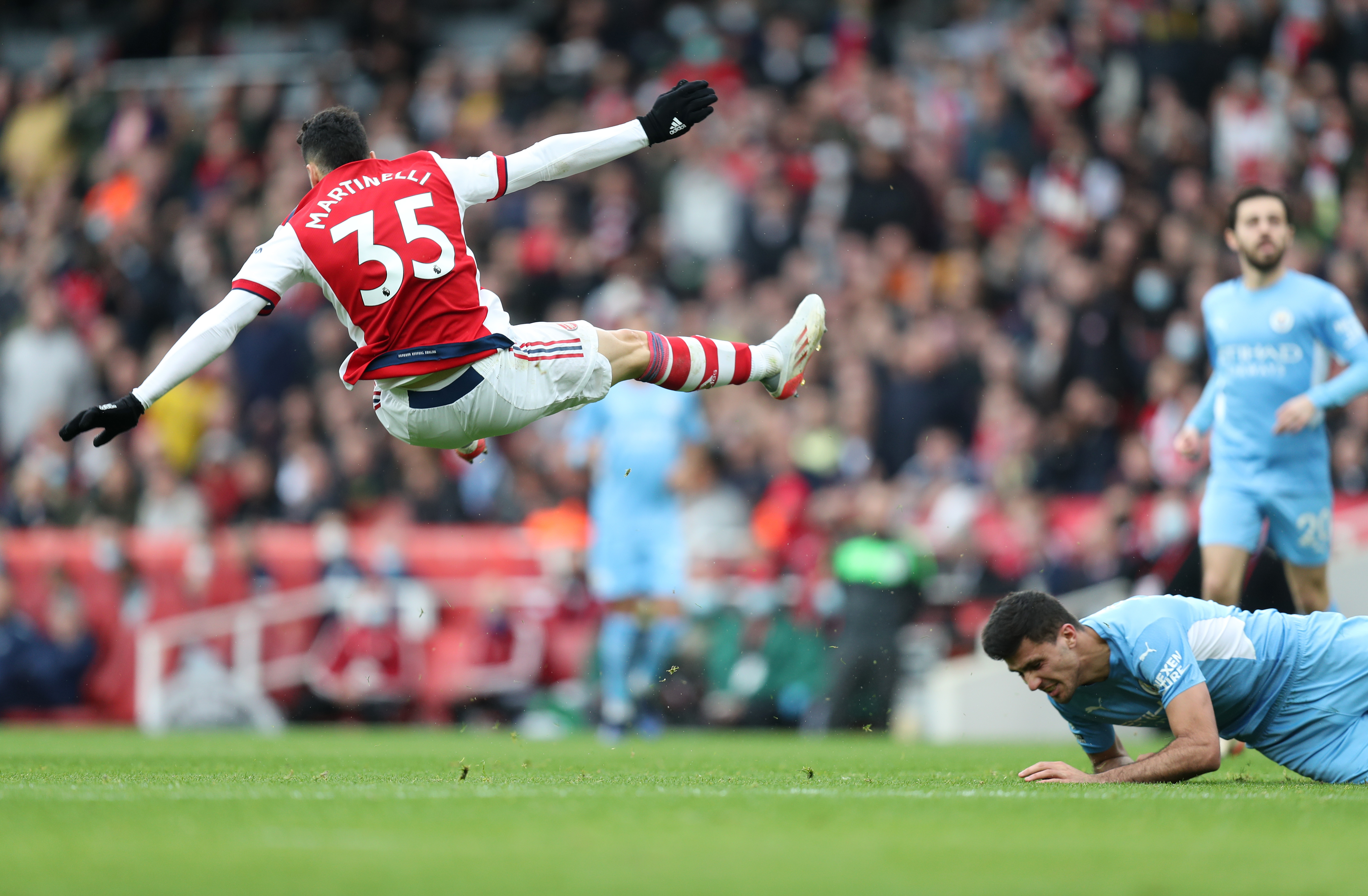 Player Ratings: Arsenal 1-2 Manchester City as VAR frustrates impressive Gunners 