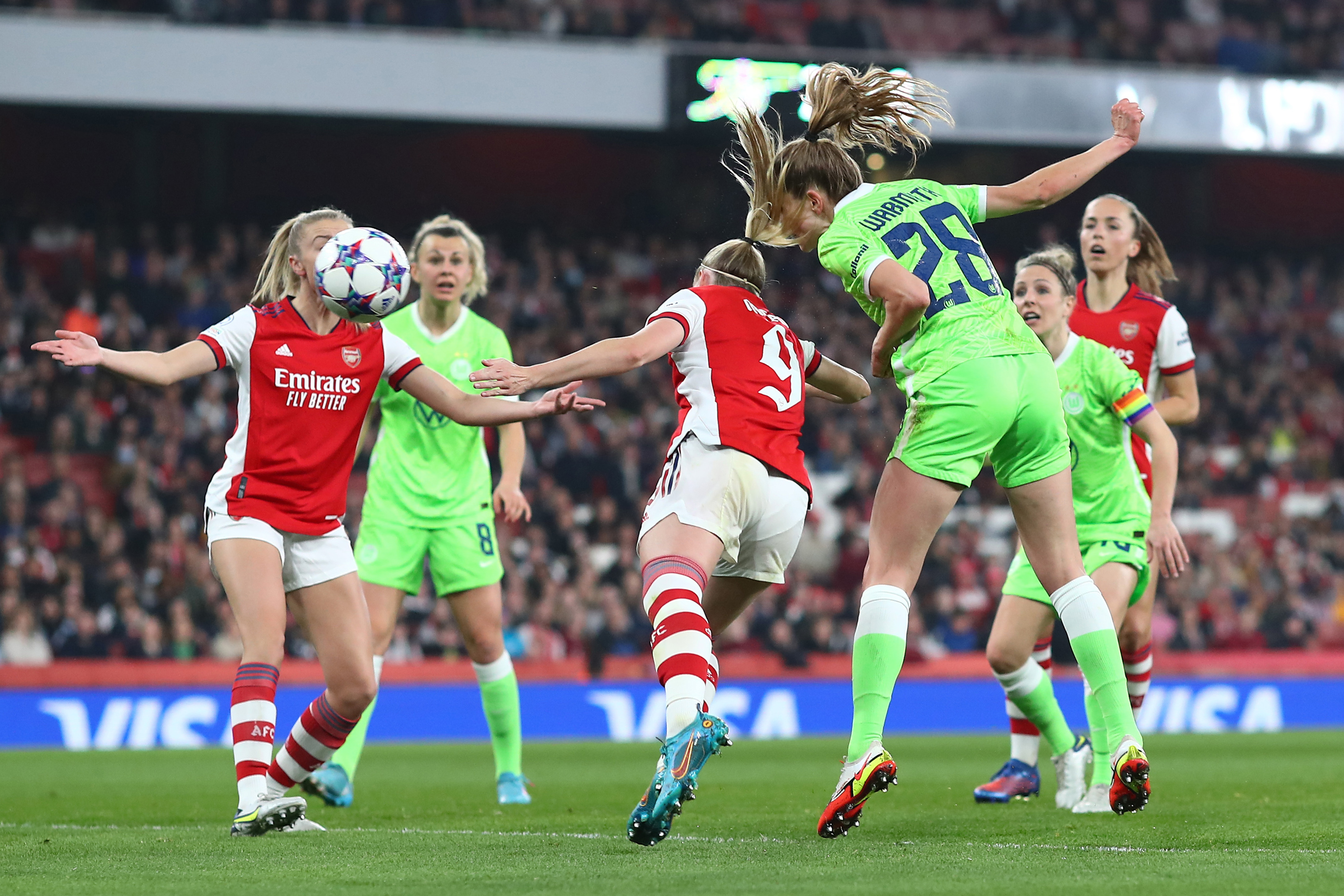 Champions League Player Ratings: Arsenal Women 1-1 Wolfsburg 