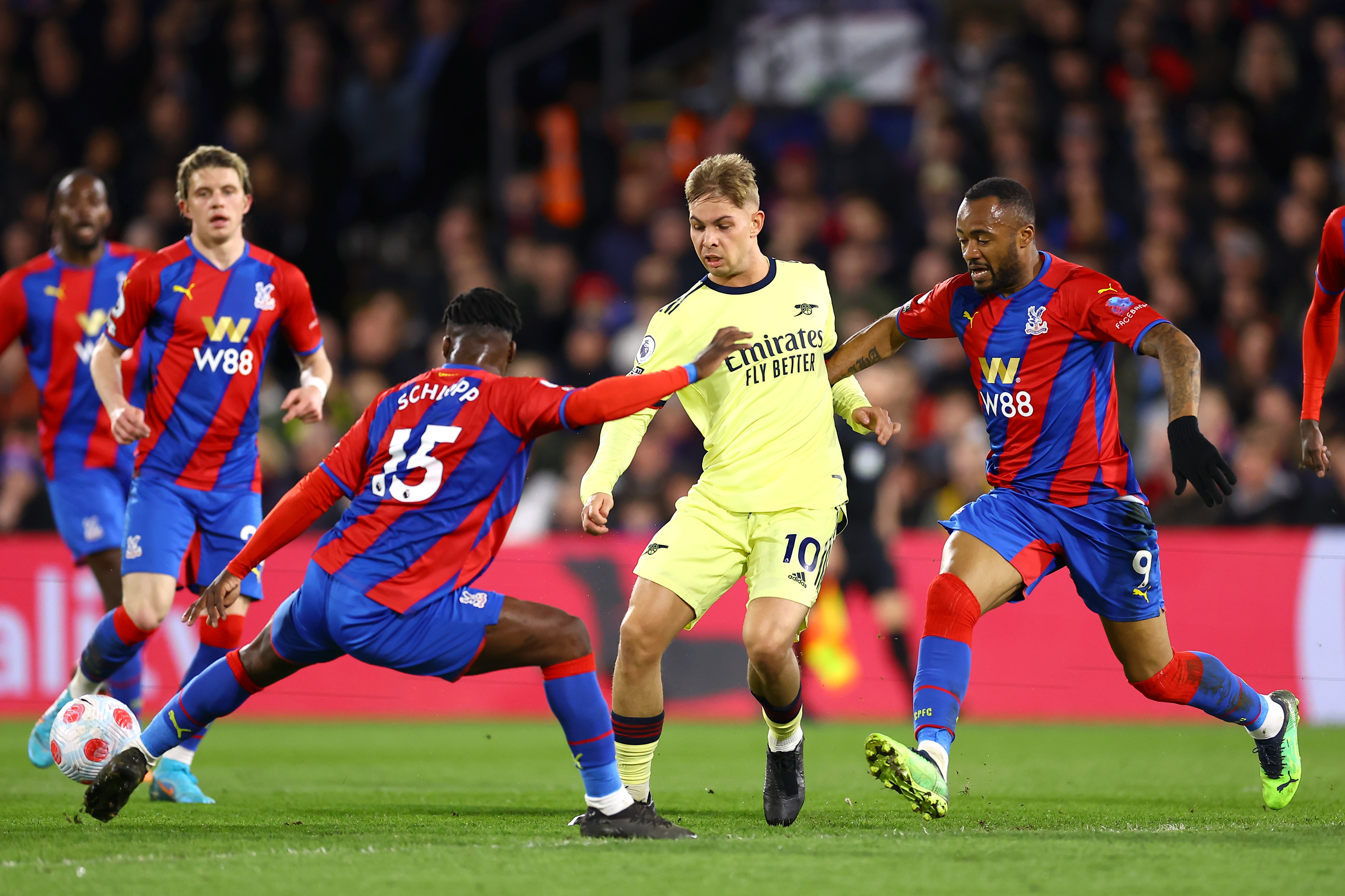Player ratings: Crystal Palace 3-0 Arsenal - Top four hopes dealt blow as Gunners thumped by London rivals