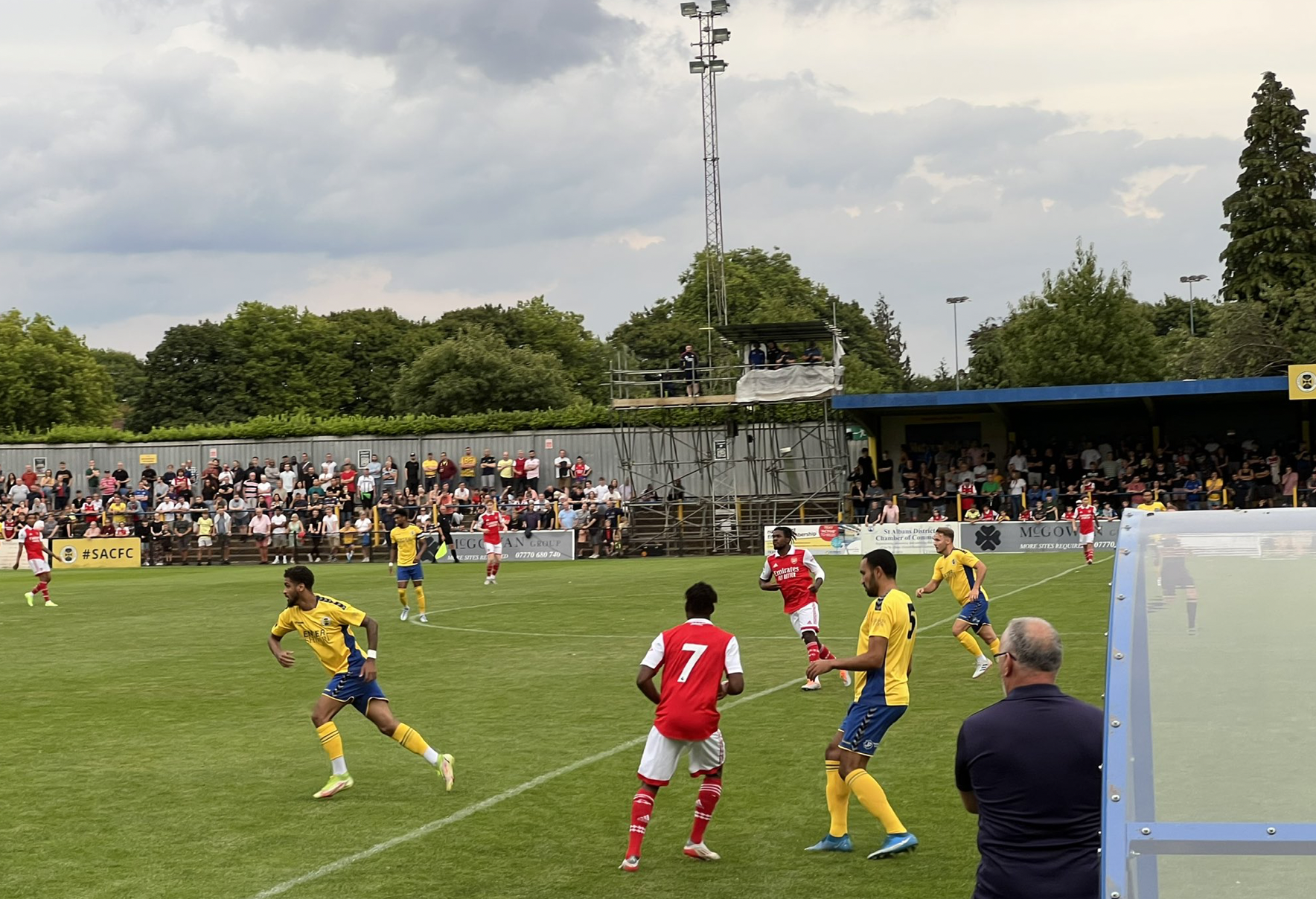 Player Ratings: St Albans 0-1 Arsenal XI - Joel Ideho seals hard-fought win with spectacular long-range strike