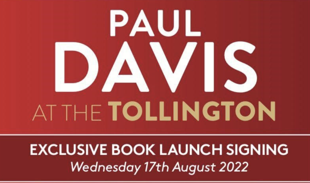 Arsenal book launch: Get set for Paul Davis at the Tollington - find out more 