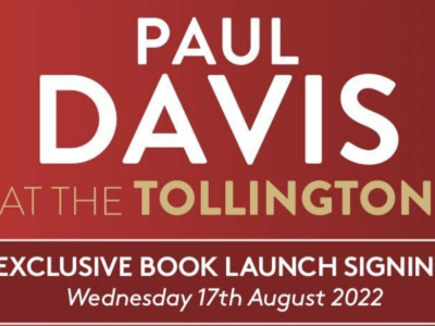 Arsenal book launch: Get set for Paul Davis at the Tollington - find out more 