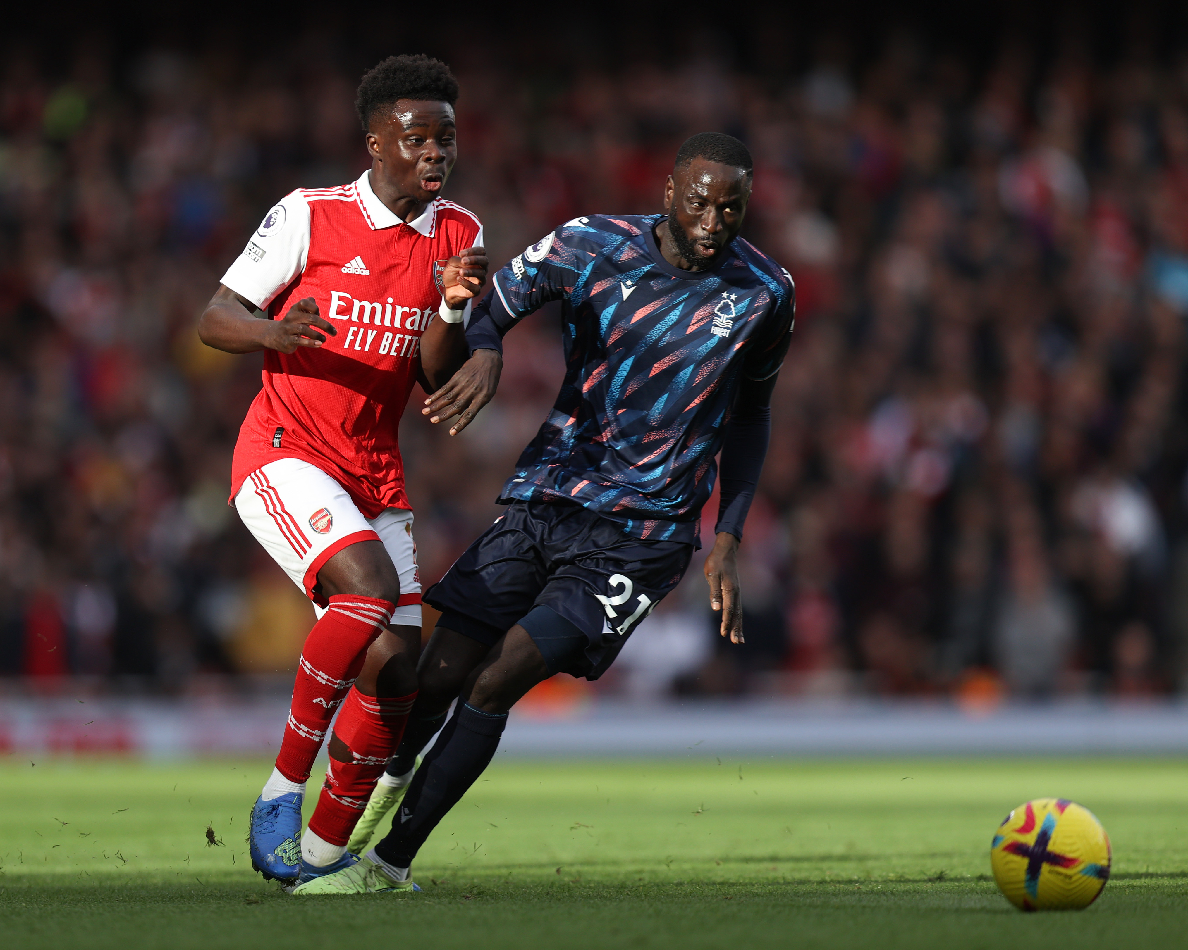 Sterling Urges The Media To Let Saka Develop Without Sensationalist Nonsense