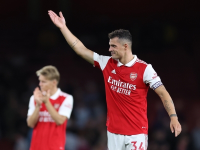 Granit Xhaka returning to Arsenal teammates immediately following World Cup exit