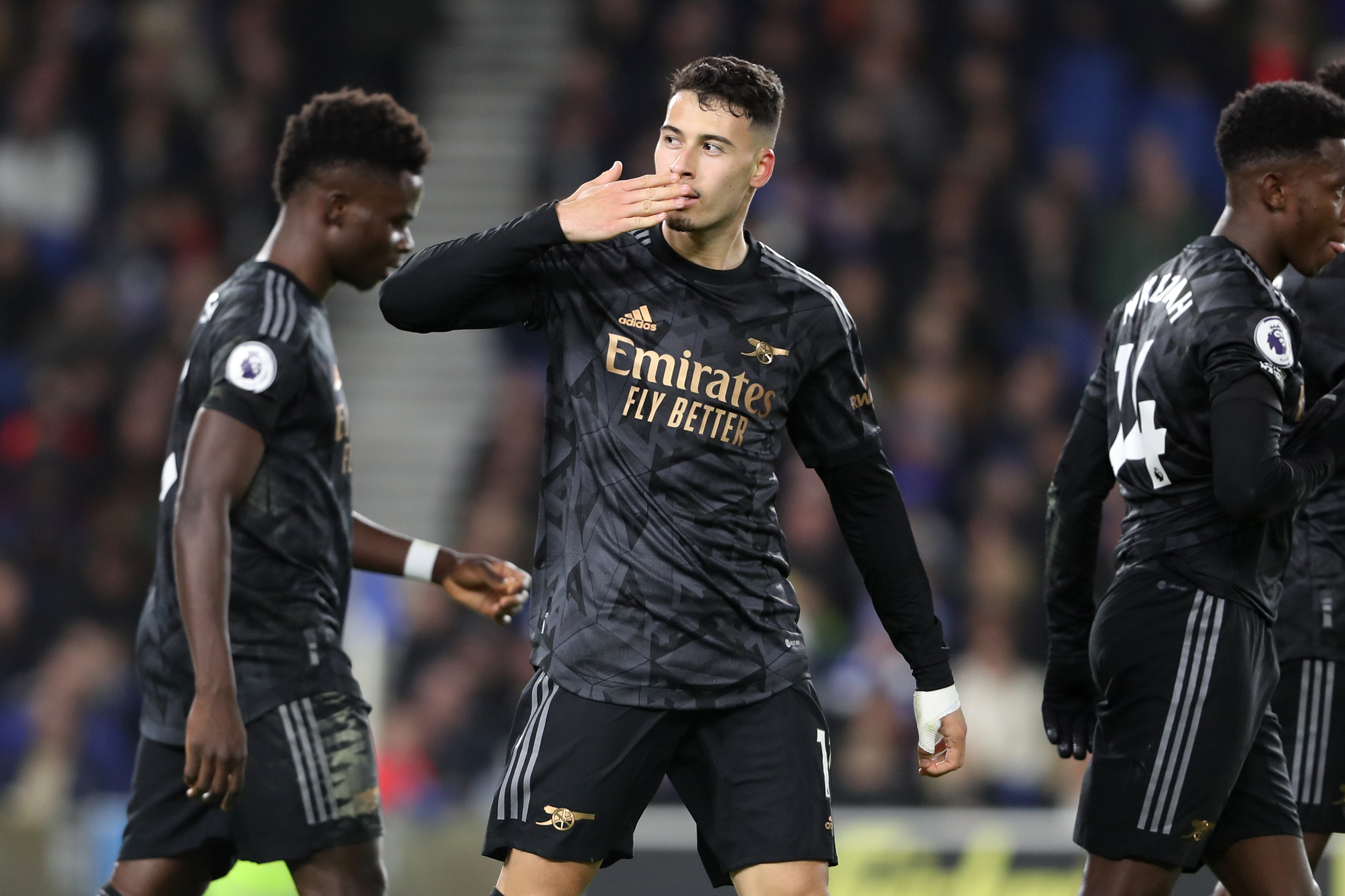 Brighton 2-4 Arsenal: Rampant Gunners end 2022 seven points clear 