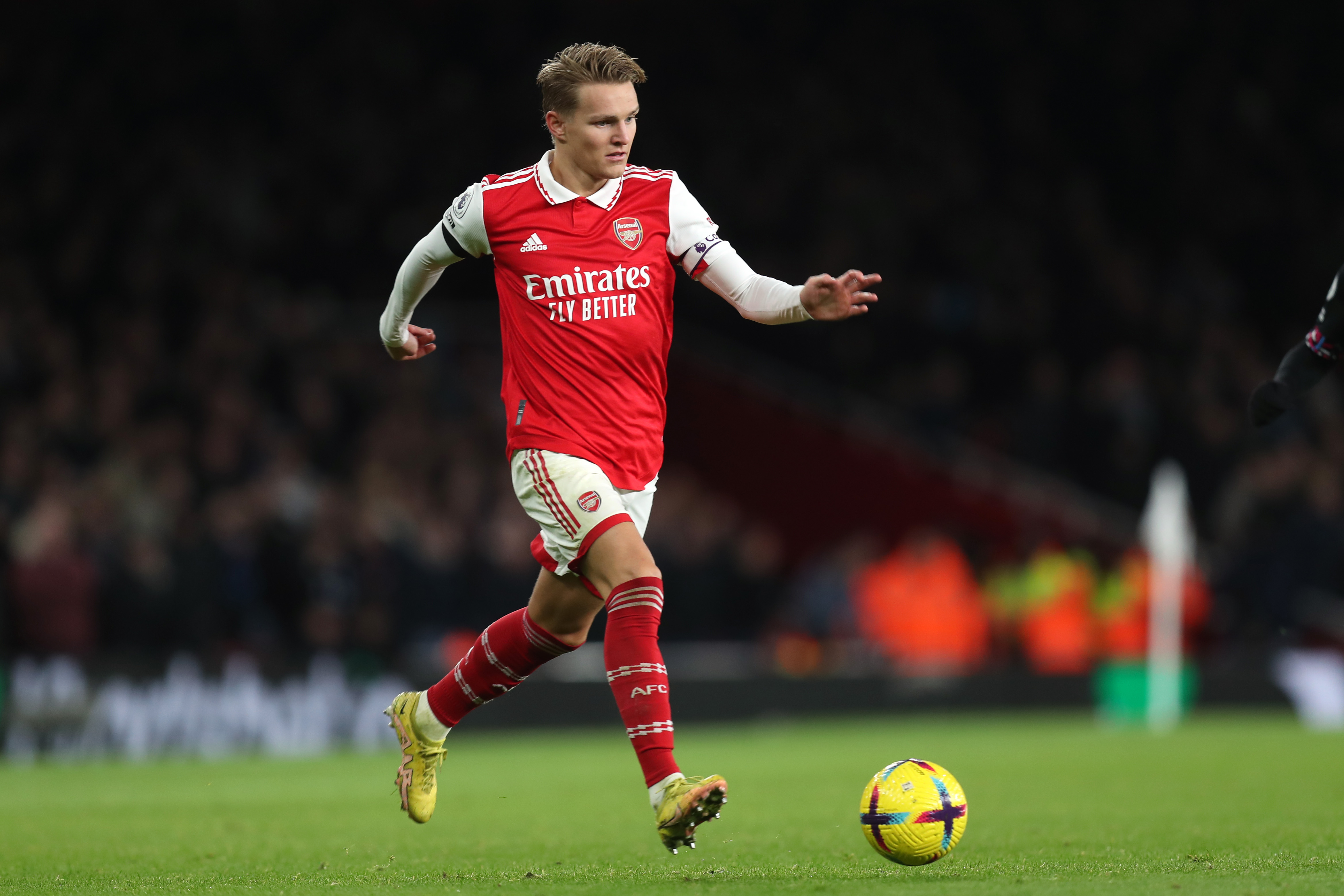 Arsenal captain Martin Odegaard crowned Premier League player of the month