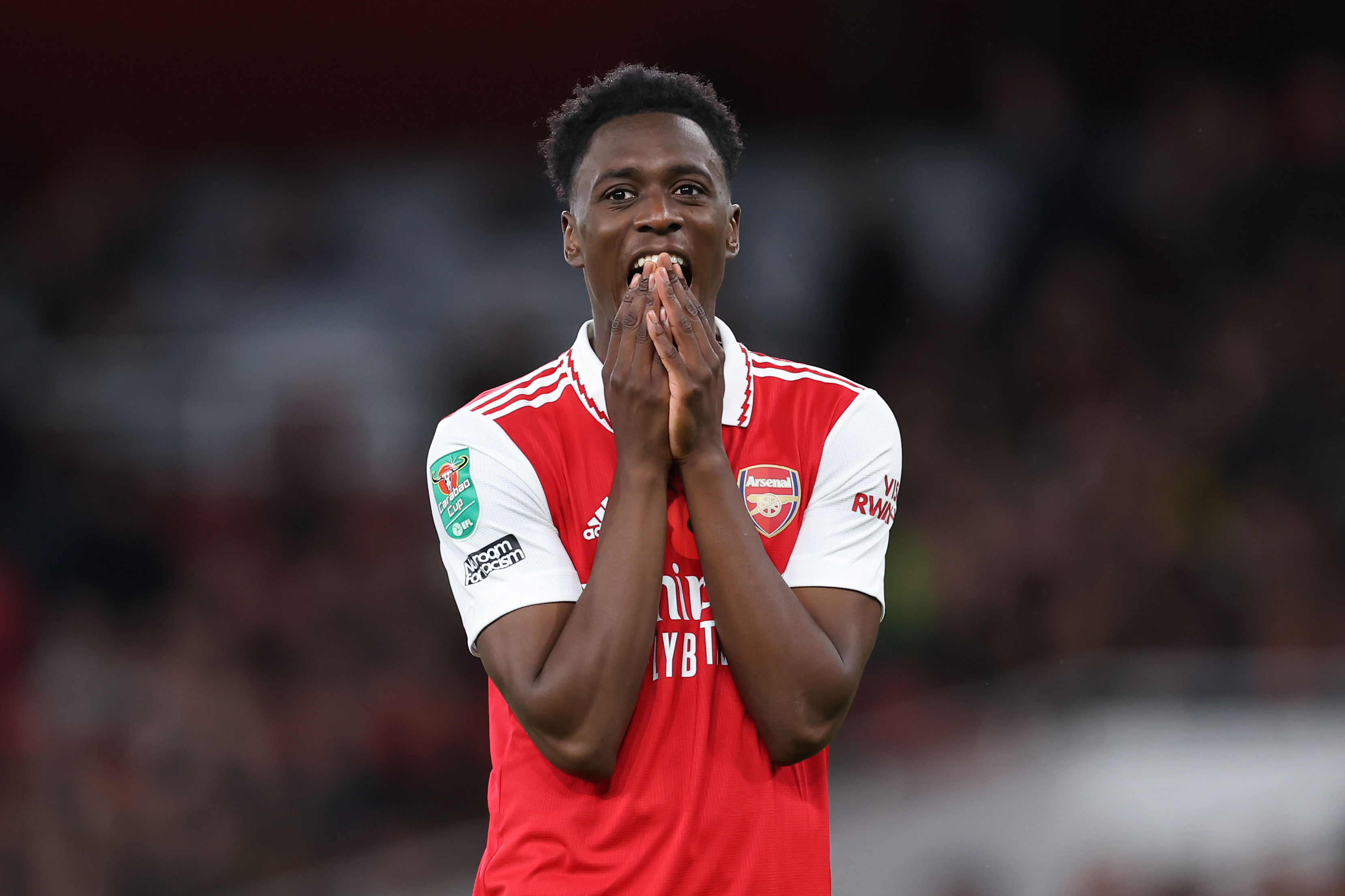 Arsenal midfielder Sambi Lokonga wanted on loan by Crystal Palace 