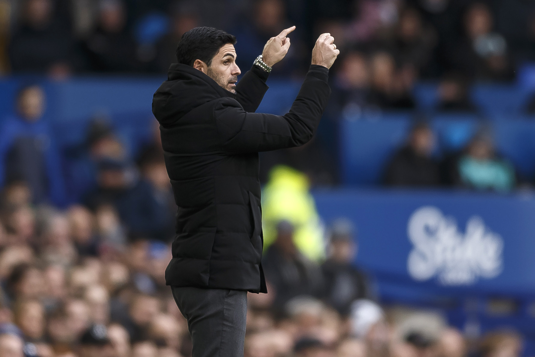 Mikel Arteta speaks to the media ahead of Arsenal's home clash against Everton
