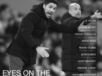 Arsenal supporters: Getcha Gooner! Current issue 298 on sale when Crystal Palace visit the Emirates on Sunday 