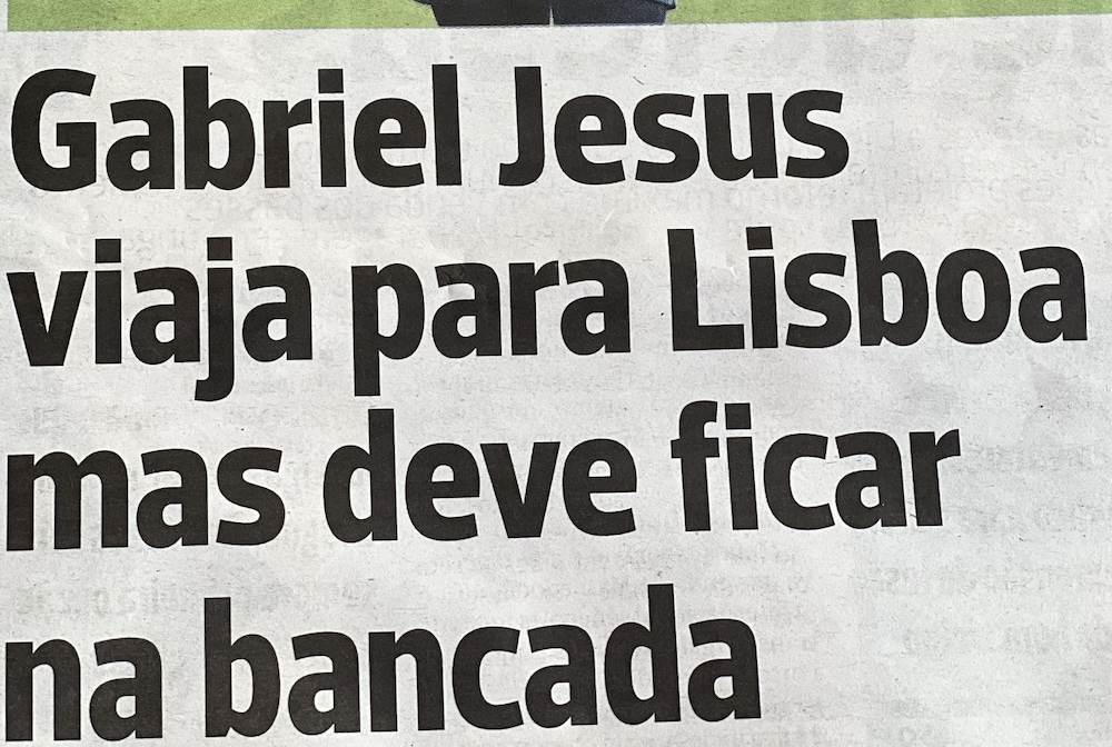 Gabriel Jesus set to travel with Arsenal to Lisbon for Europa League clash says Portuguese sports newspaper A Bola