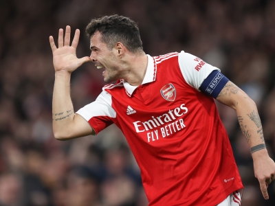 Granit Xhaka’s unusual Arsenal goal celebration explained