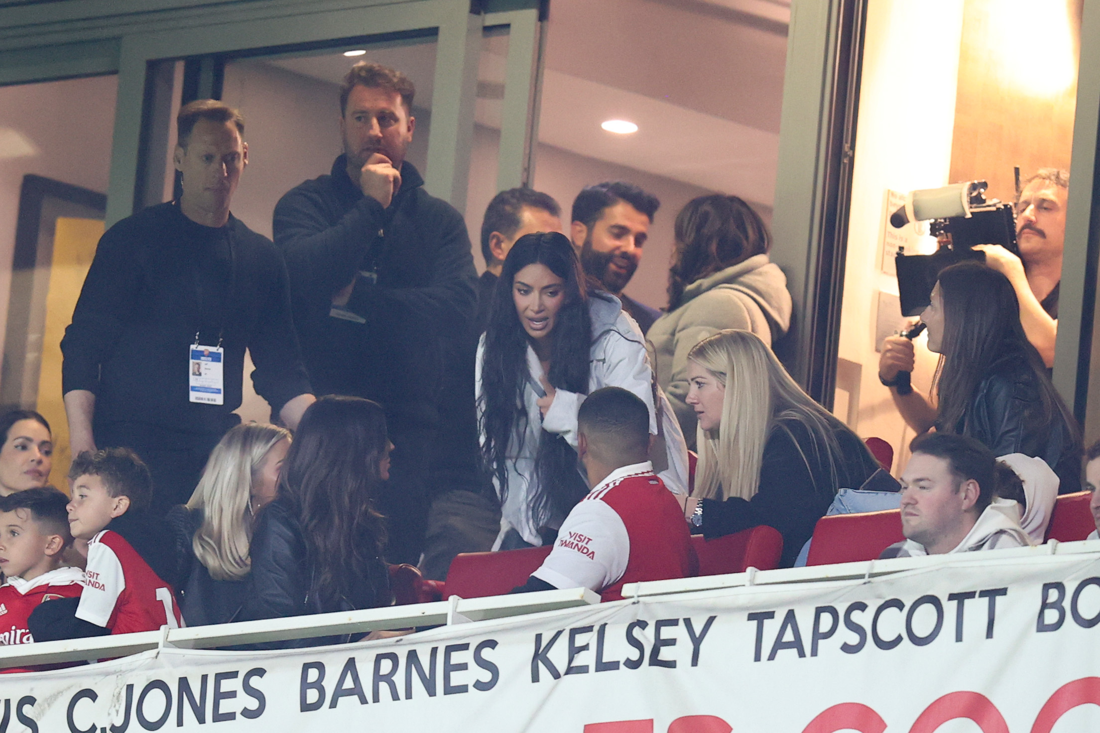 Kim Kardashian Is A Gooner: American Billionaire Influencer Watches Arsenal vs Sporting Europa League clash