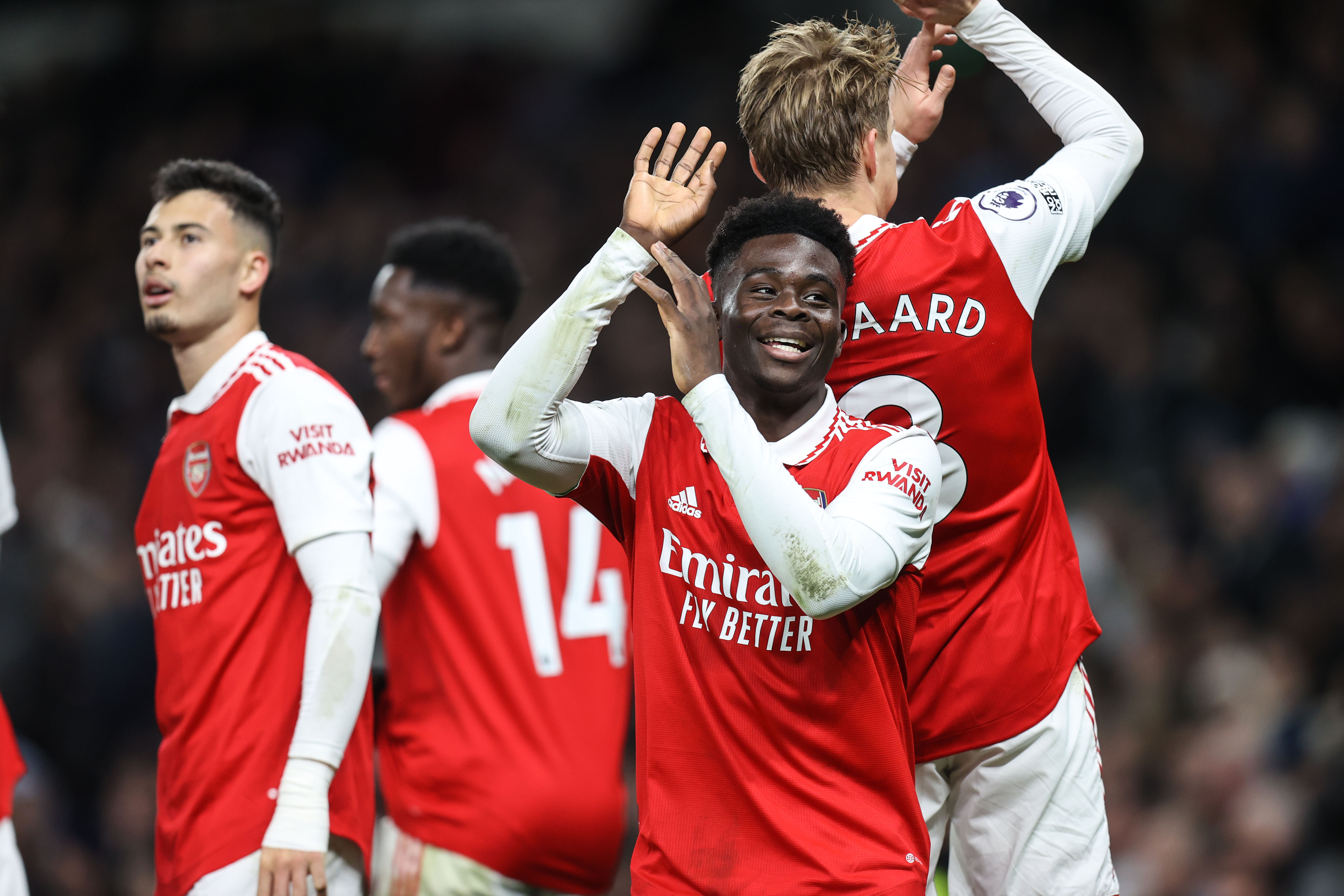 The best of Bukayo Saka  Arsenal Player of the Month for December