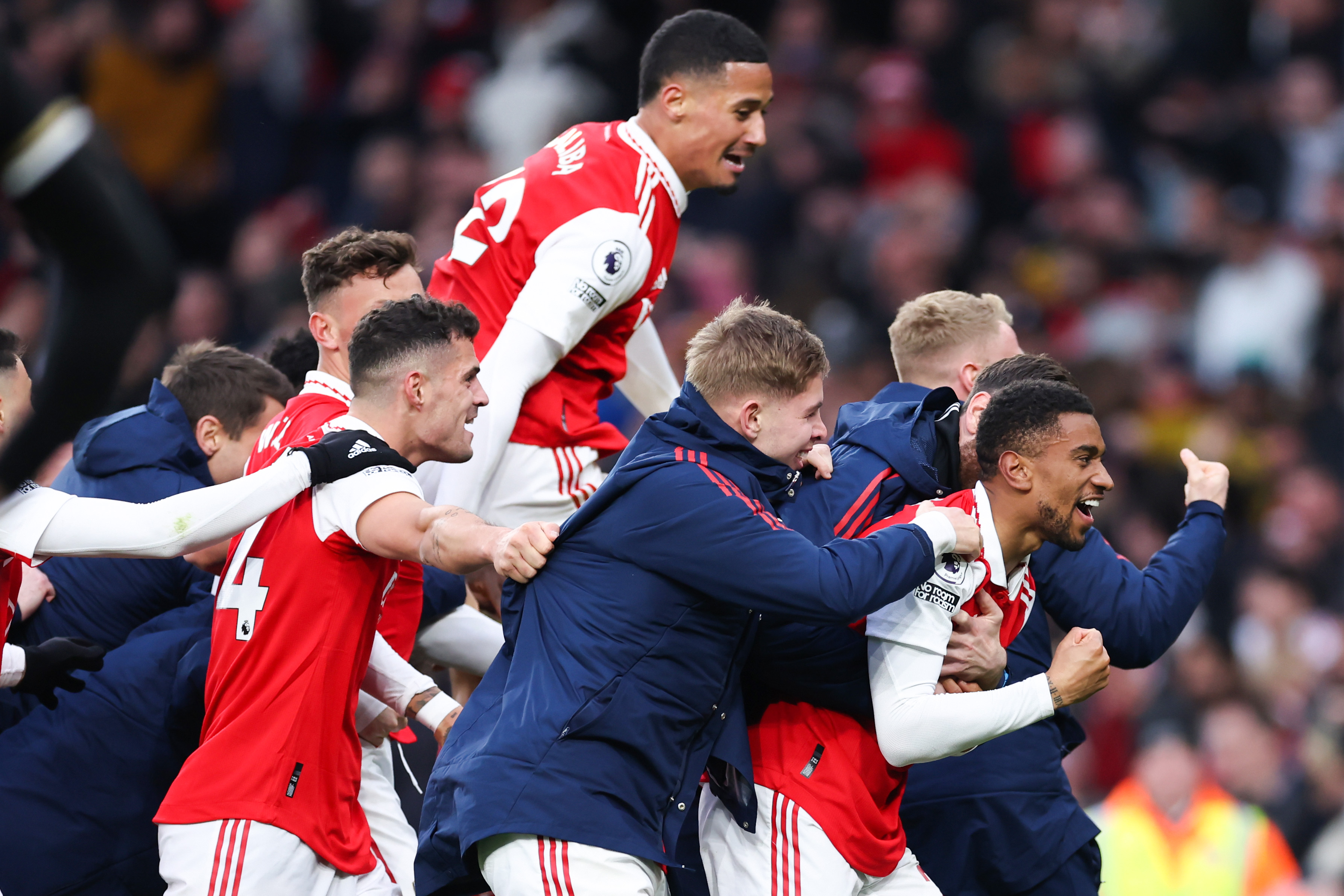 Reiss Nelson's last-gasp winner for Arsenal vs Bournemouth nominated for Premier League Goal of the Month 