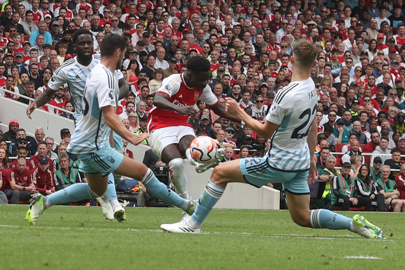 Player Ratings: Arsenal 2-1 Nottingham Forest as Gunners pick up ...