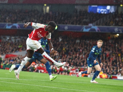 Arsenal 4-0 PSV: The Champions League returns to Islington in style as Gunners thrash Eindhoven  