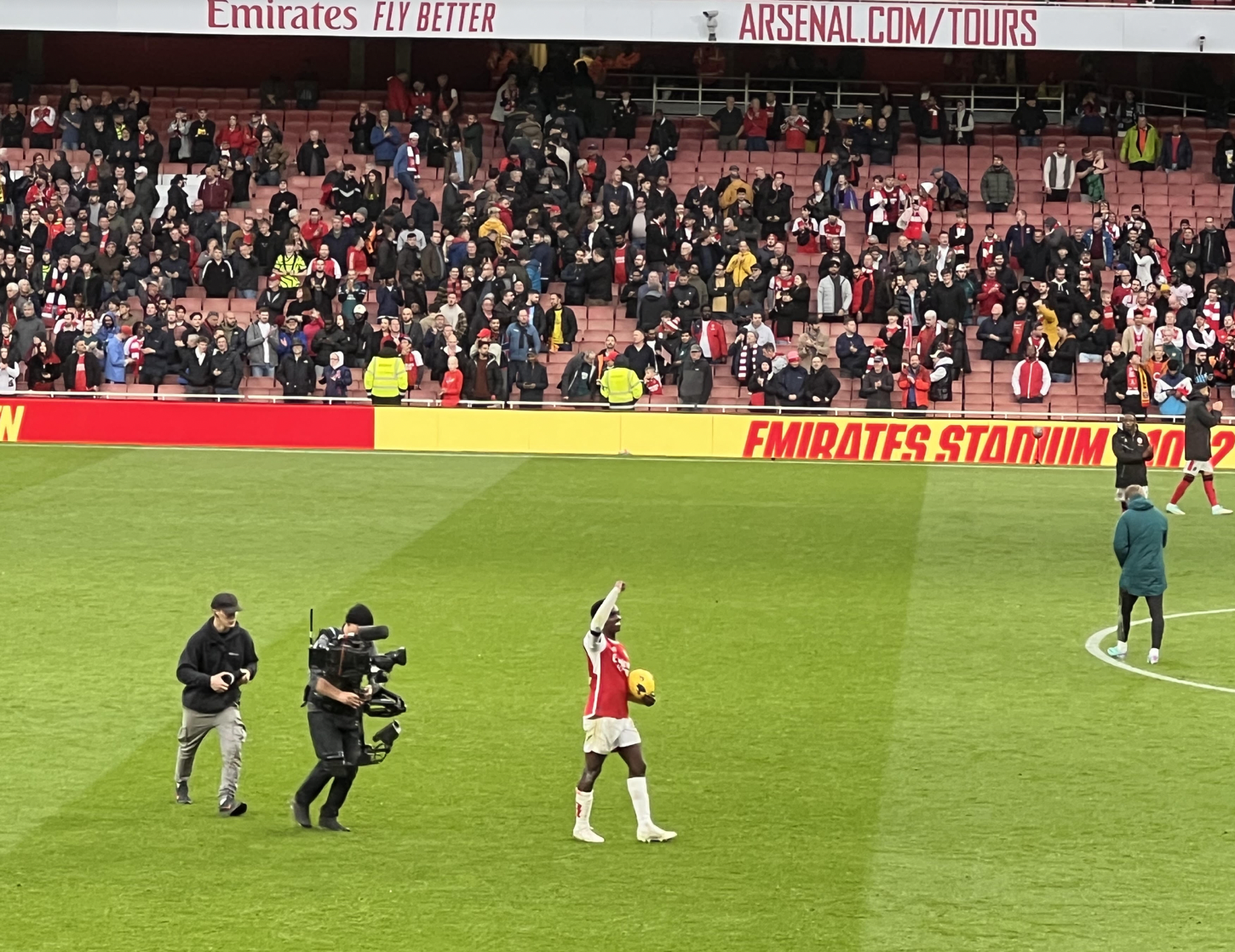 Arsenal Player Ratings: Eddie Nketiah grabs treble as rampant Gunners hit five 