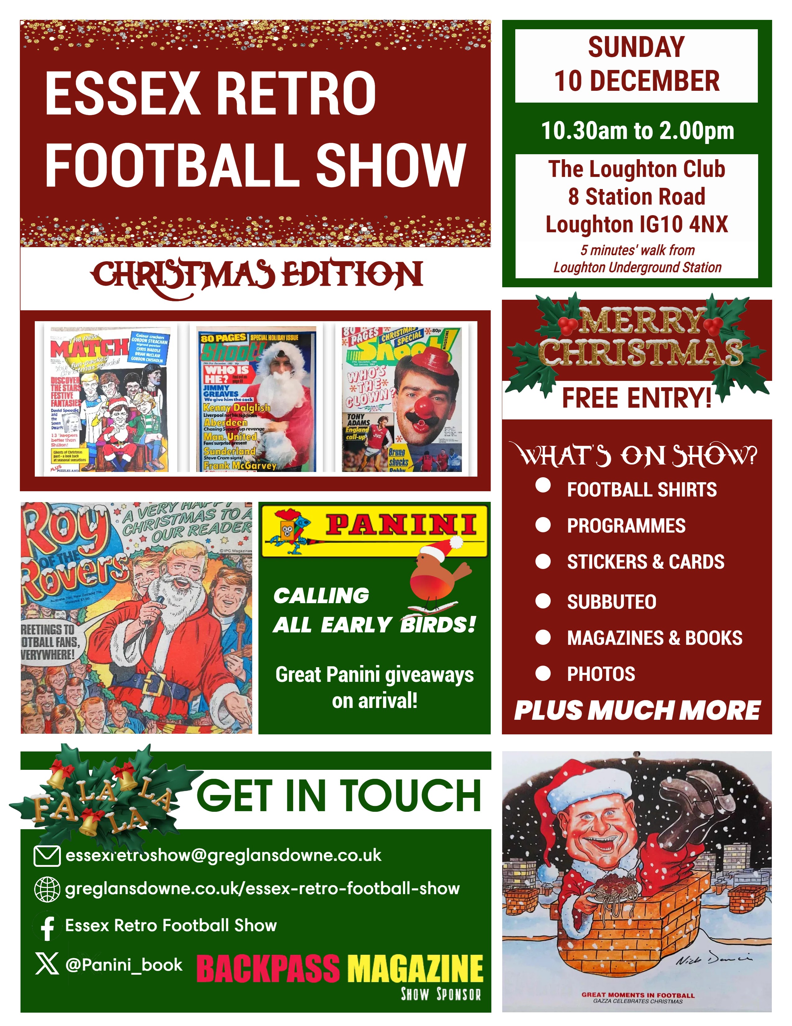 Essex Retro Football Show: Get set for December event 
