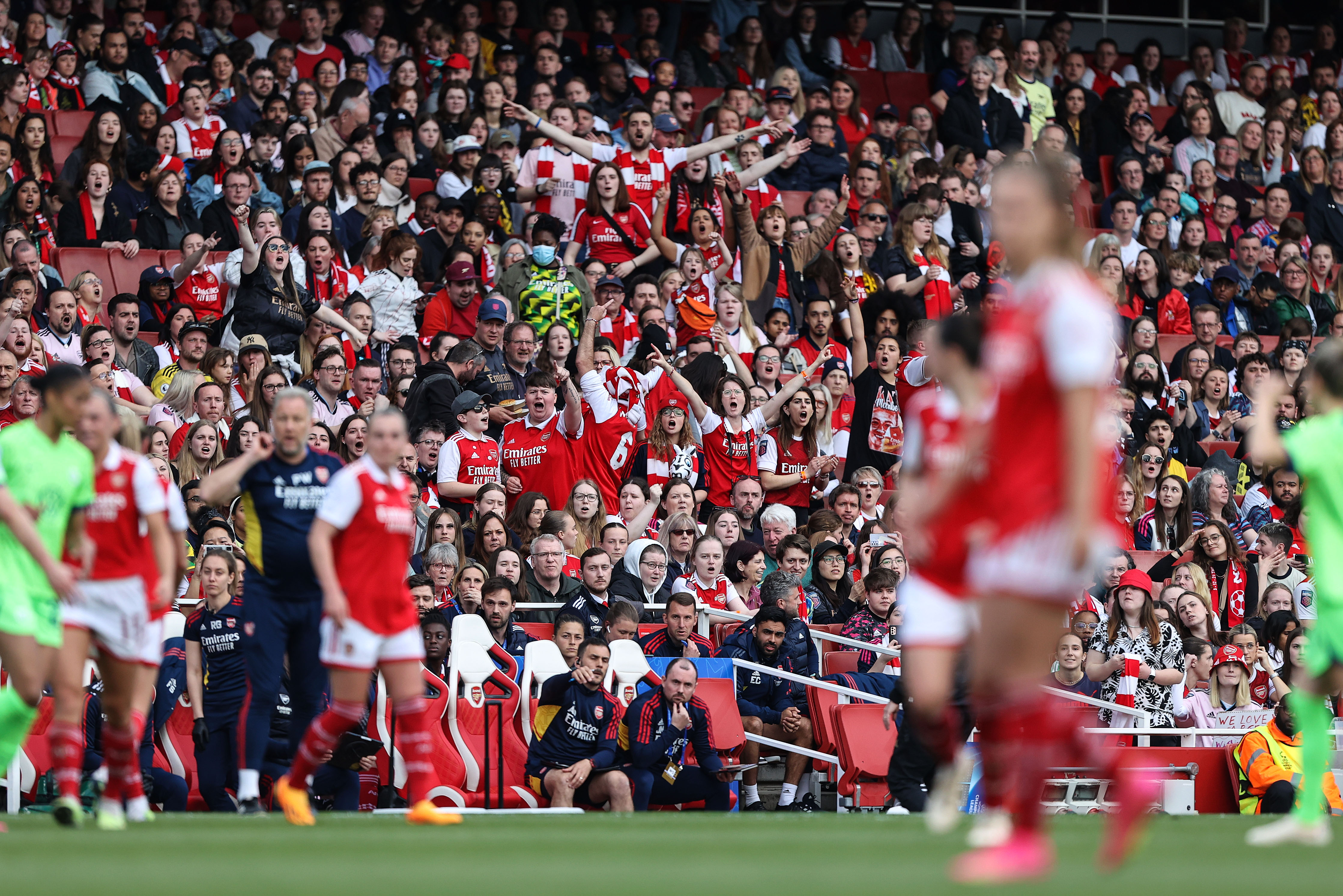 Arsenal and Chelsea prove WSL success in Women's Champions League