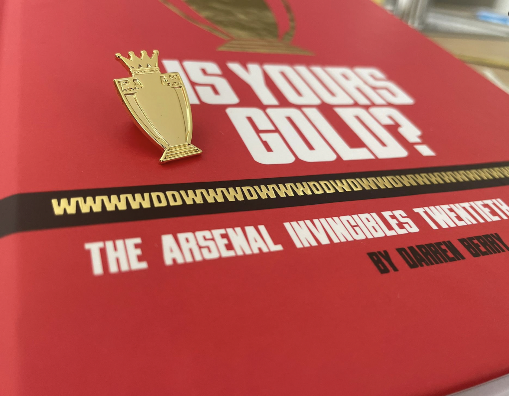 Arsenal book signing: Is Yours Gold author Darren Berry and Perry Groves will be at The Tollington 