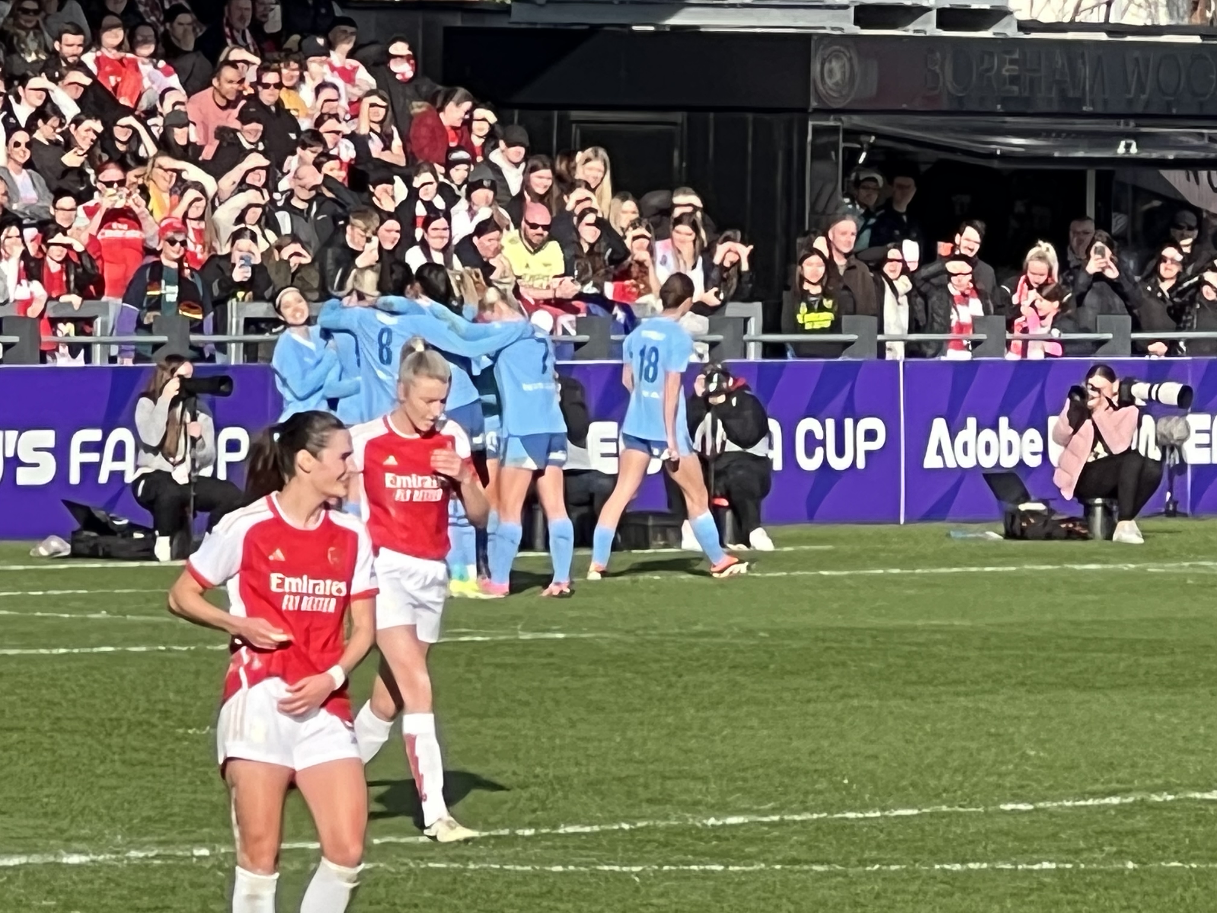 Arsenal Women 0-1 Manchester City Women: Jonas Eidevall's Gunners suffer FA Cup KO 