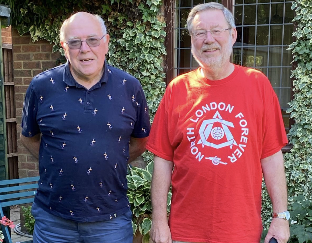 Two Loyal Arsenal Supporters' Stories on Surviving Prostate Cancer and Helping Others