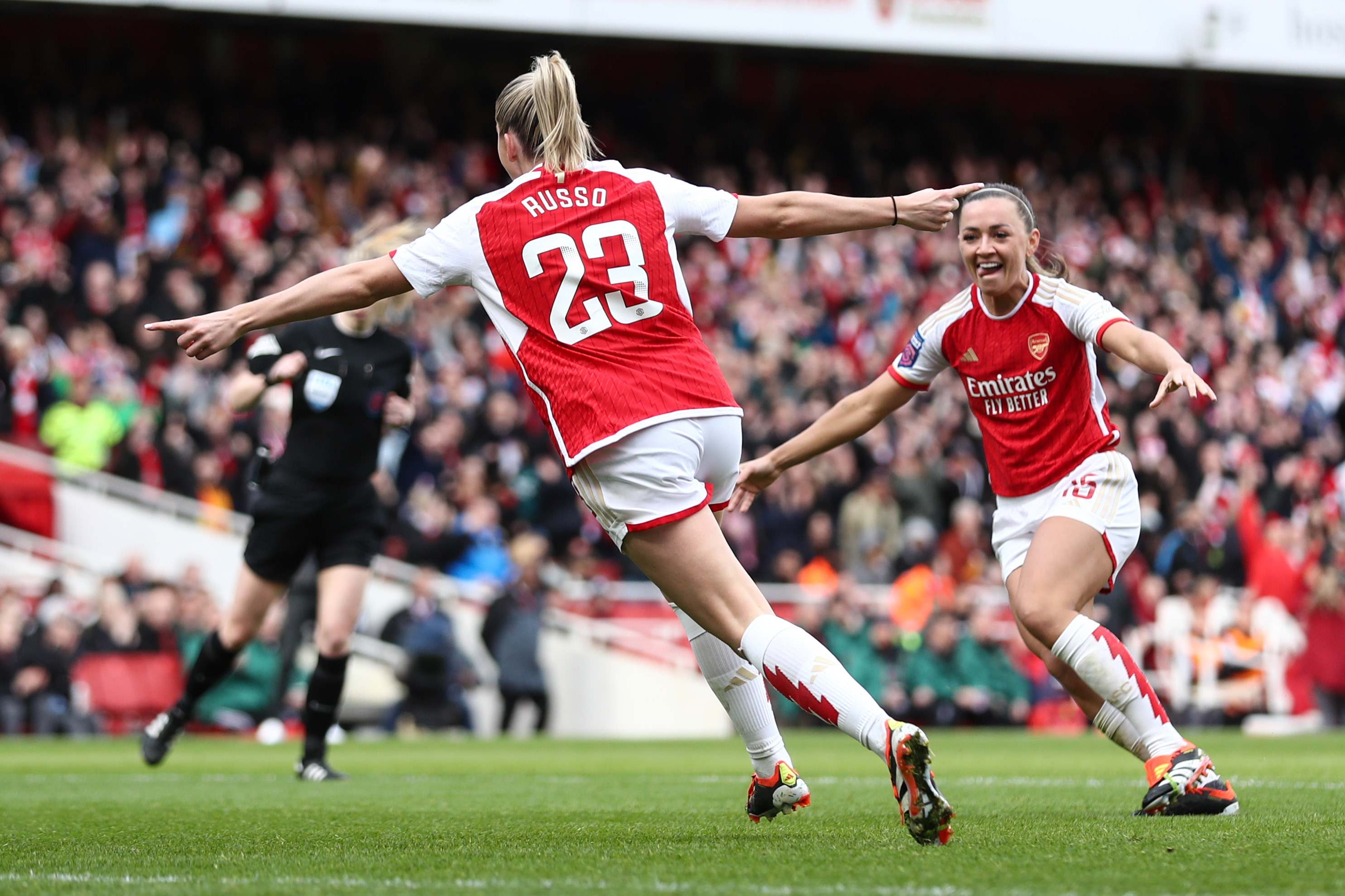 Player Ratings: Alessia Russo goal sees Arsenal edge out Tottenham in hard-fought North London Derby