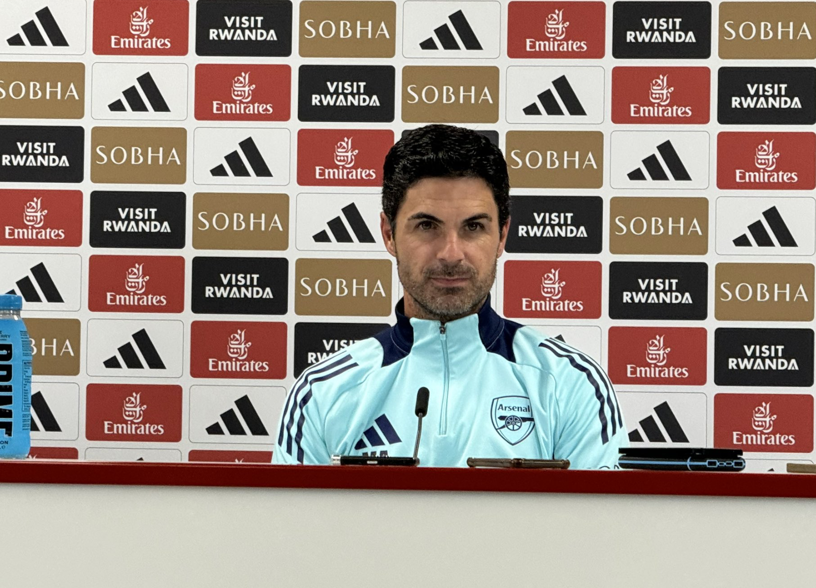 Arsenal boss Mikel Arteta previews North London Derby and praises Raheem Sterling 