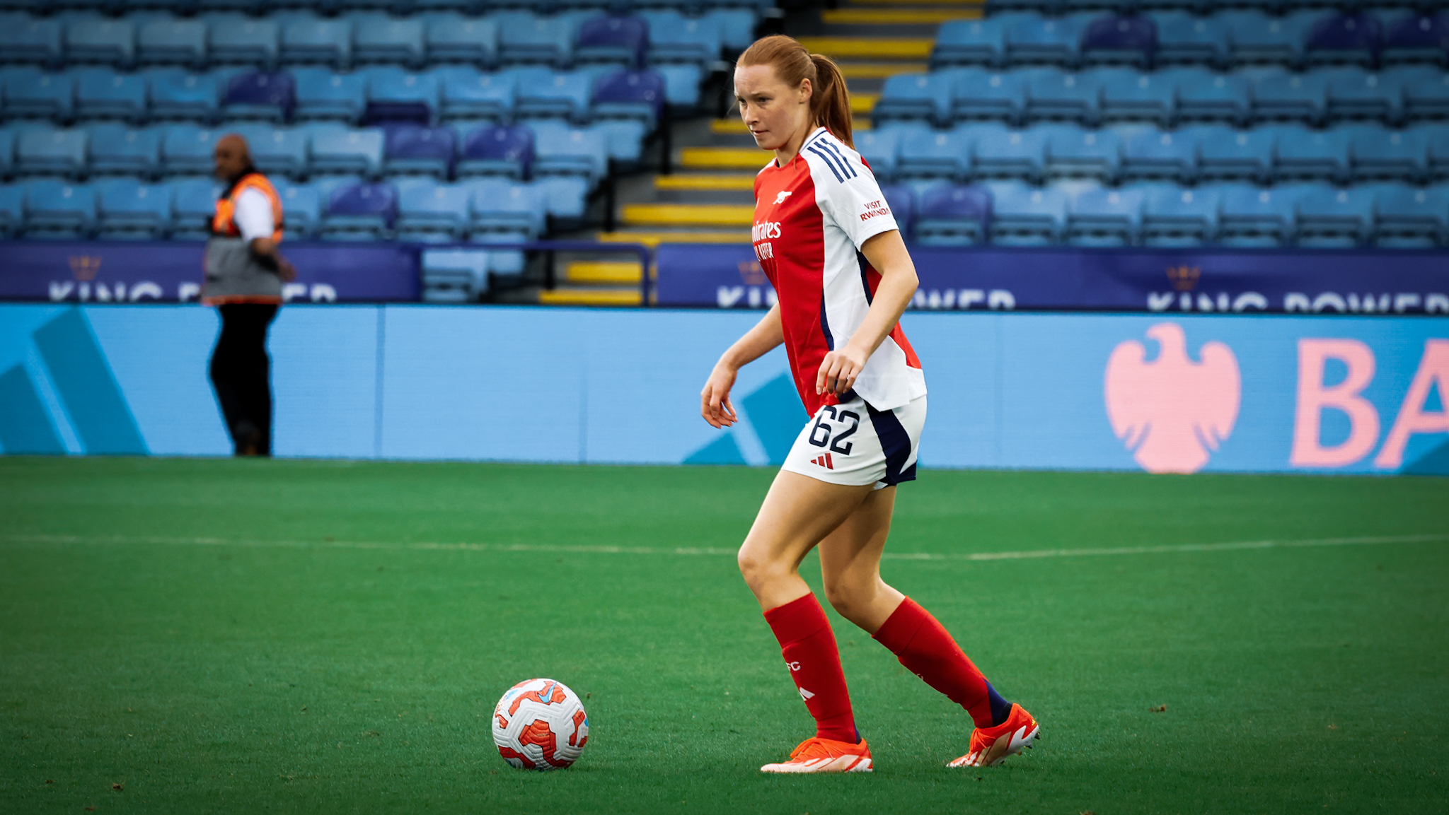 Katie Reid makes first Arsenal Women start as Gunners take on Valerenga