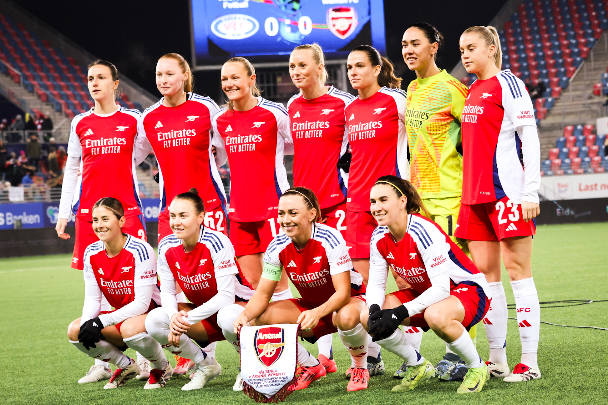 Player Ratings: Two goals again for Alessia Russo as Arsenal Women beat Valerenga 3-1