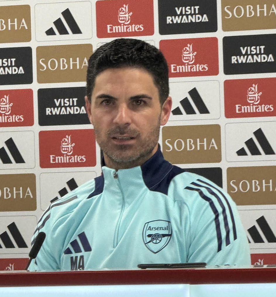 Arteta previews Arsenal vs Crystal Palace 