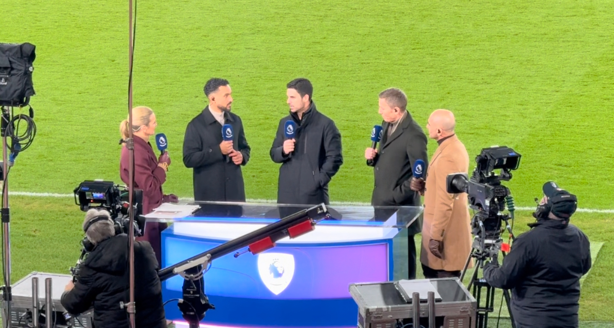 Mikel Arteta shares post-match reaction with Amazon Prime after Arsenal beat Ipswich 