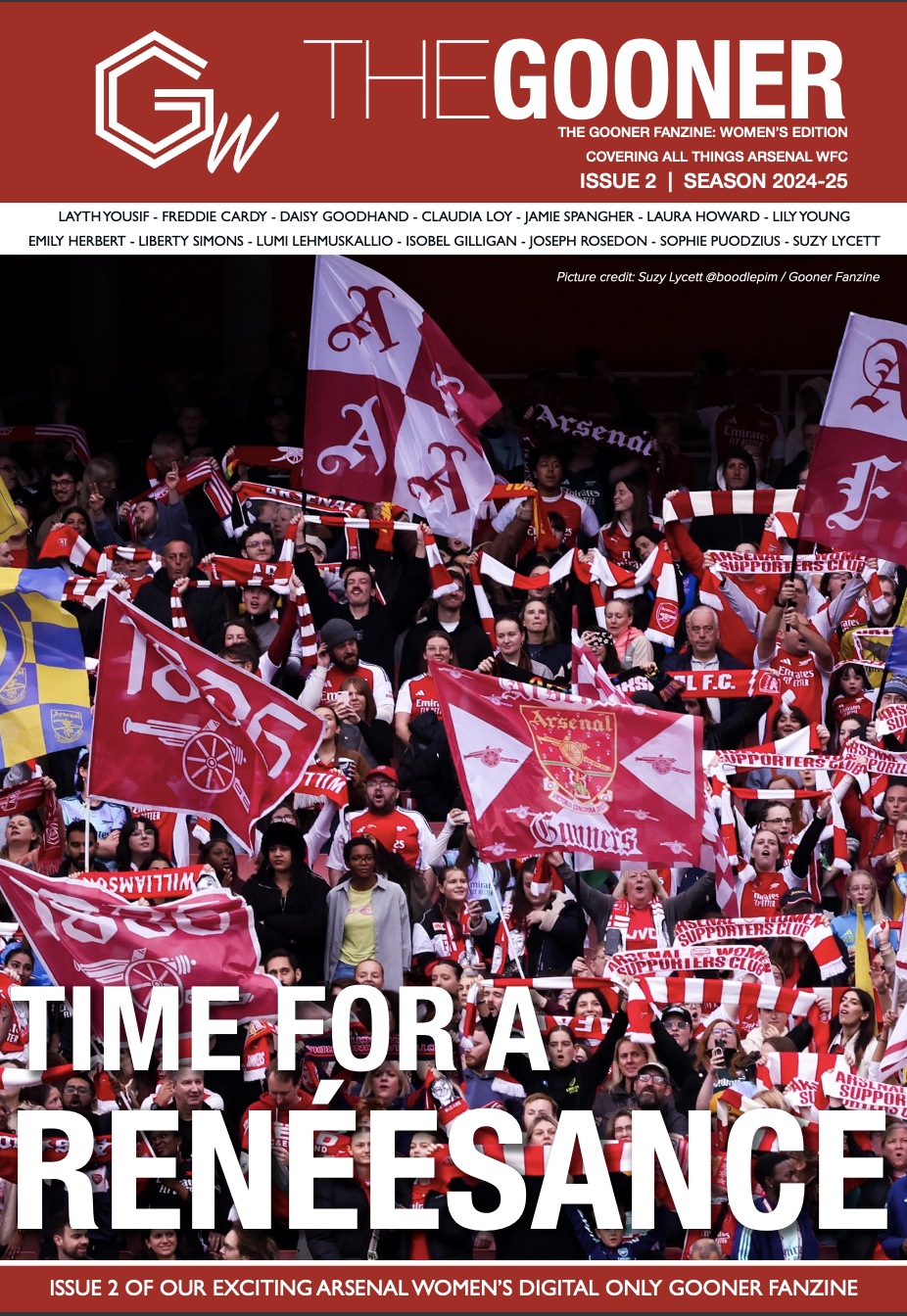 Arsenal Women: Issue Two of the Gooner Fanzine's AWFC dedicated digital edition out now 