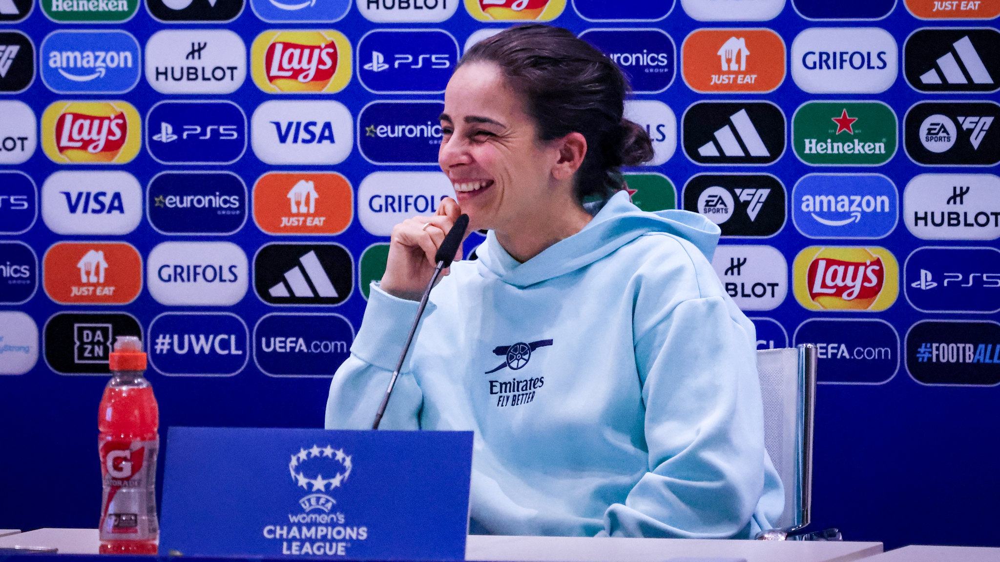 Renée Slegers provides team news update ahead of Champions League quarter-final