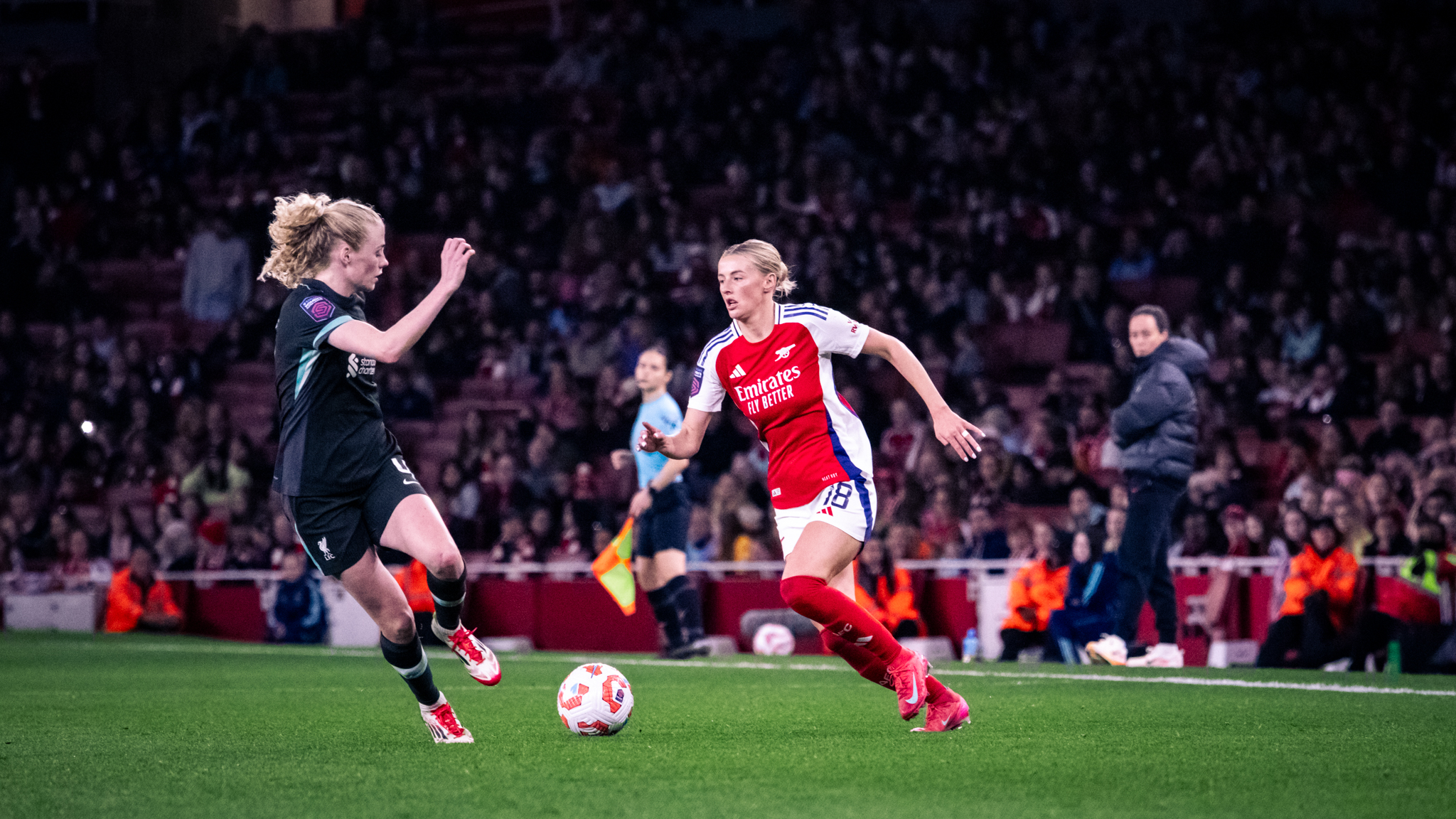 Ten of the Best: Here's 10 superb shots by Suzy Lycett from Arsenal Women beating Liverpool 4-0