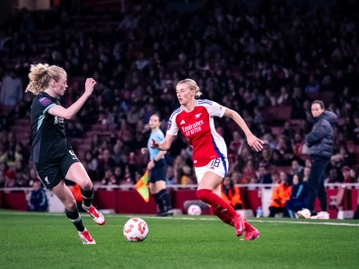 Ten of the Best: Here's 10 superb shots by Suzy Lycett from Arsenal Women beating Liverpool 4-0