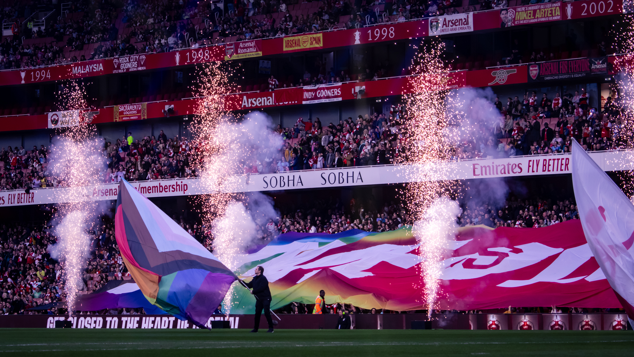 Ten of the Best: Here's 10 superb shots by Suzy Lycett from Arsenal Women beating Liverpool 4-0