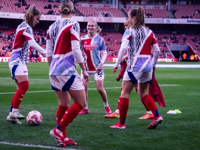 Ten of the Best: Here's 10 superb shots by Suzy Lycett from Arsenal Women beating Liverpool 4-0