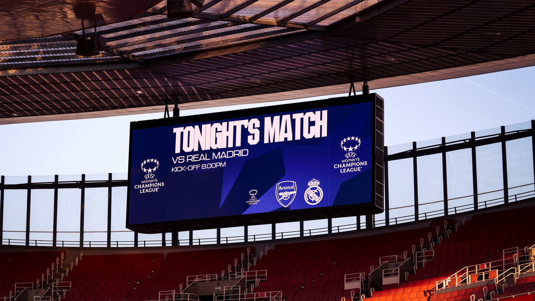 Arsenal unchanged from Liverpool win: Arsenal Women v Real Madrid team news