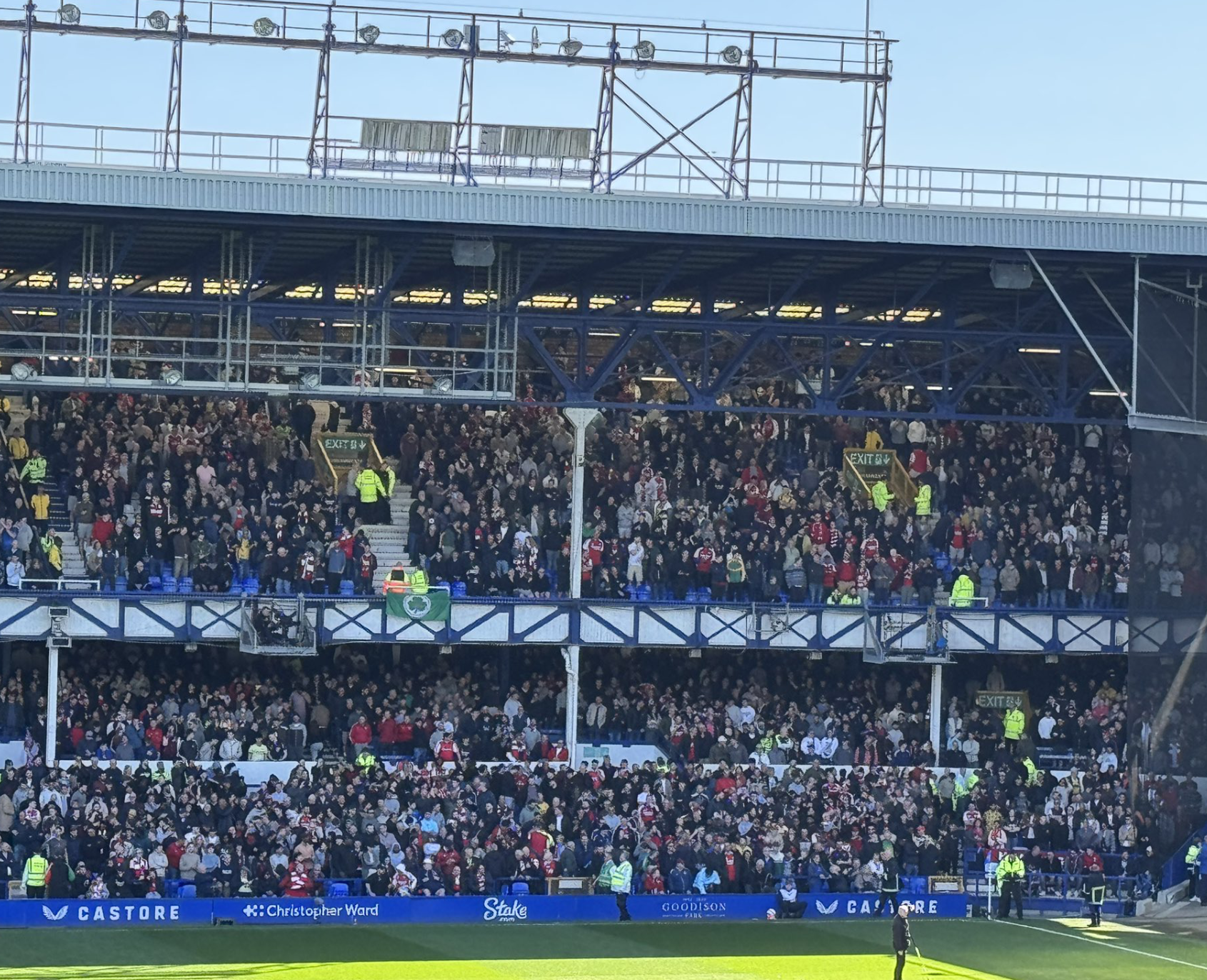 Everton 1-1 Arsenal: Honours even after Gunners last ever visit to Goodison Park 
