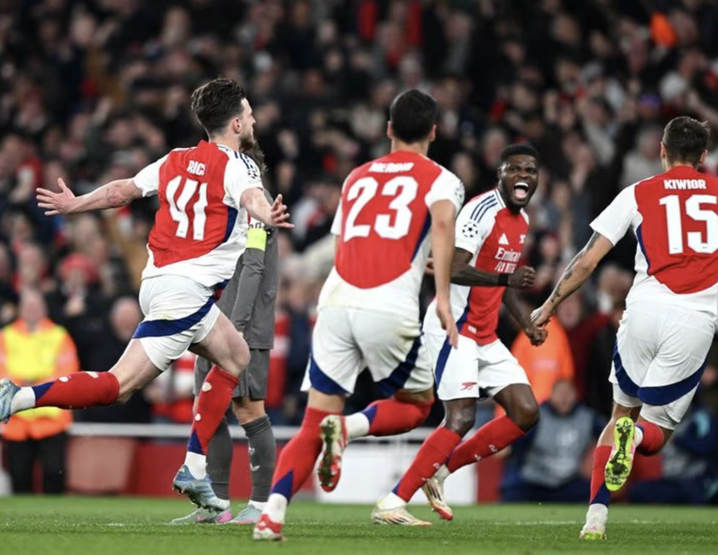  Thomas Partey magnificent as Arsenal and fans become one to demolish Real Madrid 