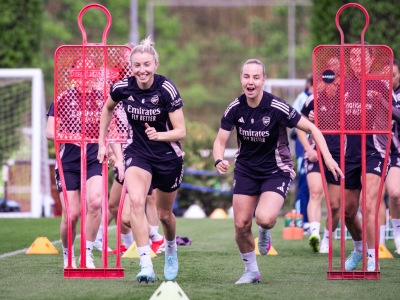 Arsenal Women Champions League Gallery: Ten of the best from Suzy Lycett at London Colney 