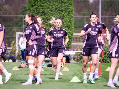 Arsenal Women Champions League Gallery: Ten of the best from Suzy Lycett at London Colney 