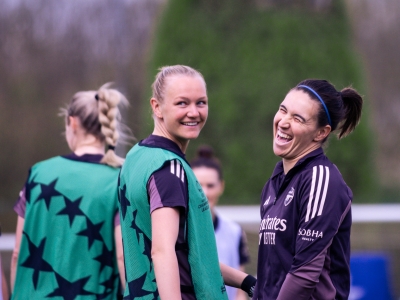 Arsenal Women Champions League Gallery: Ten of the best from Suzy Lycett at London Colney 