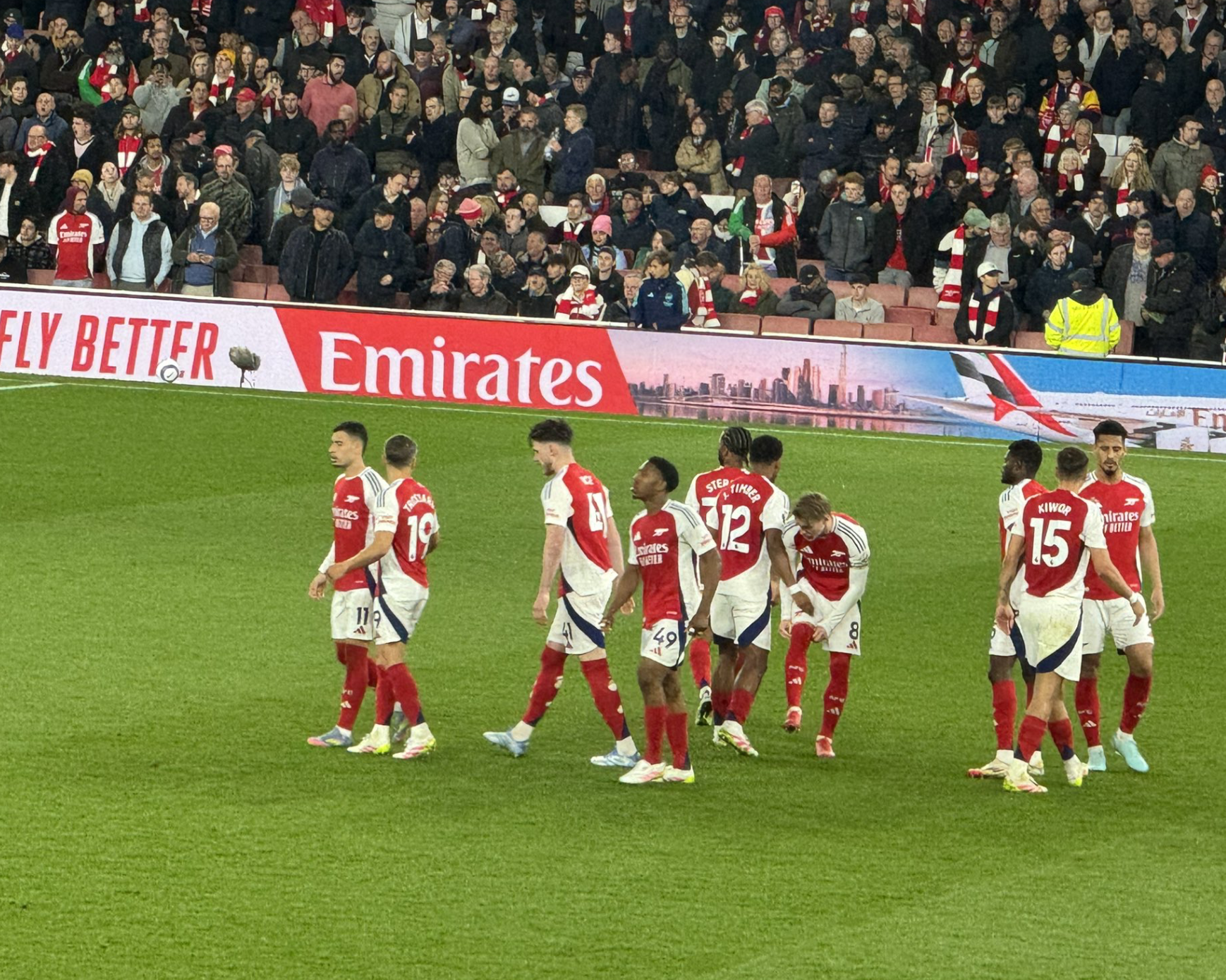 Arsenal 2-2 Palace: Honours even after Mateta's spectacular late leveller 