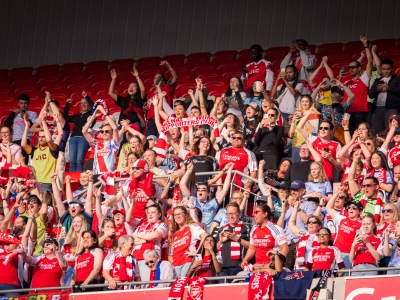 AWFC gallery: the 10 best pictures from a huge victory in Lyon