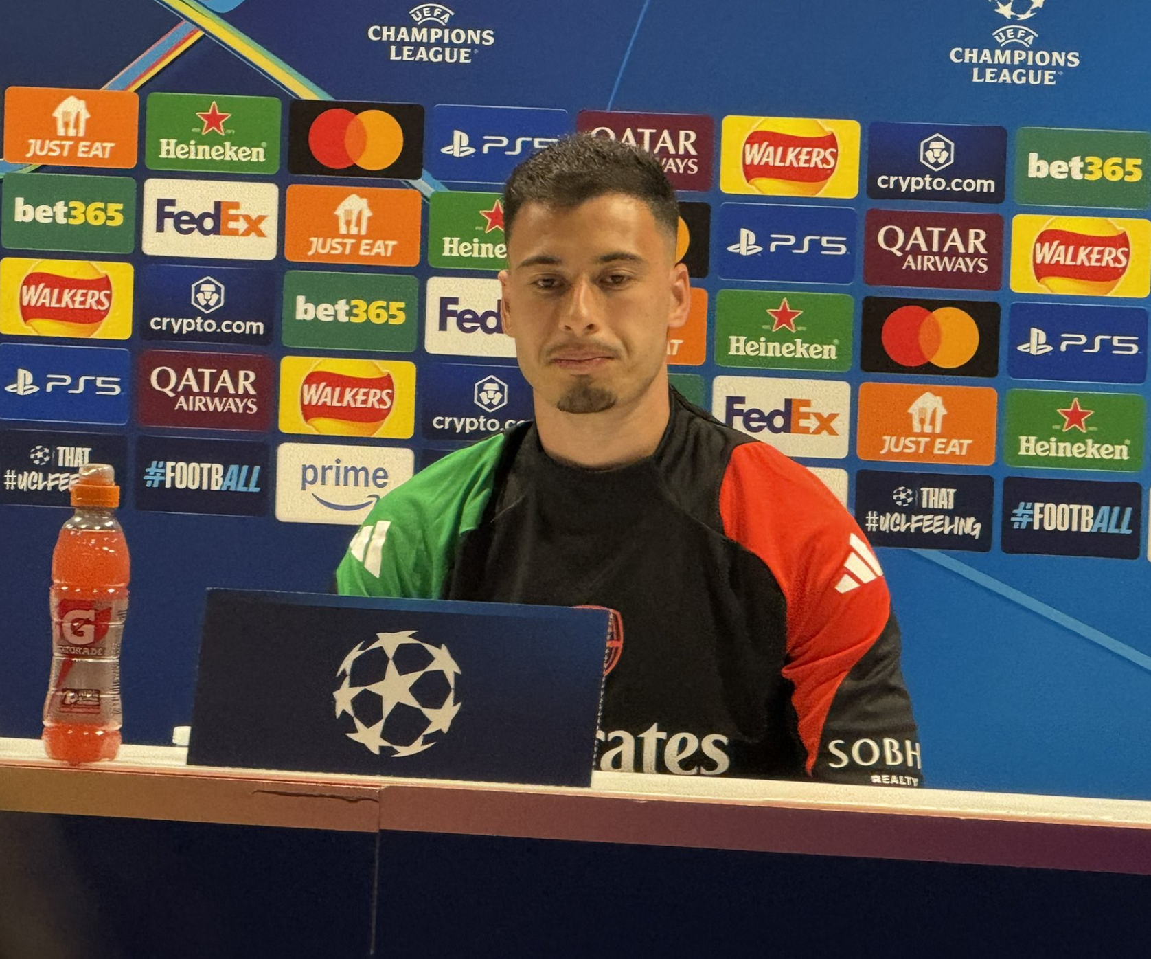Martinelli on PSG Champions League clash: We are The Arsenal - We are ready