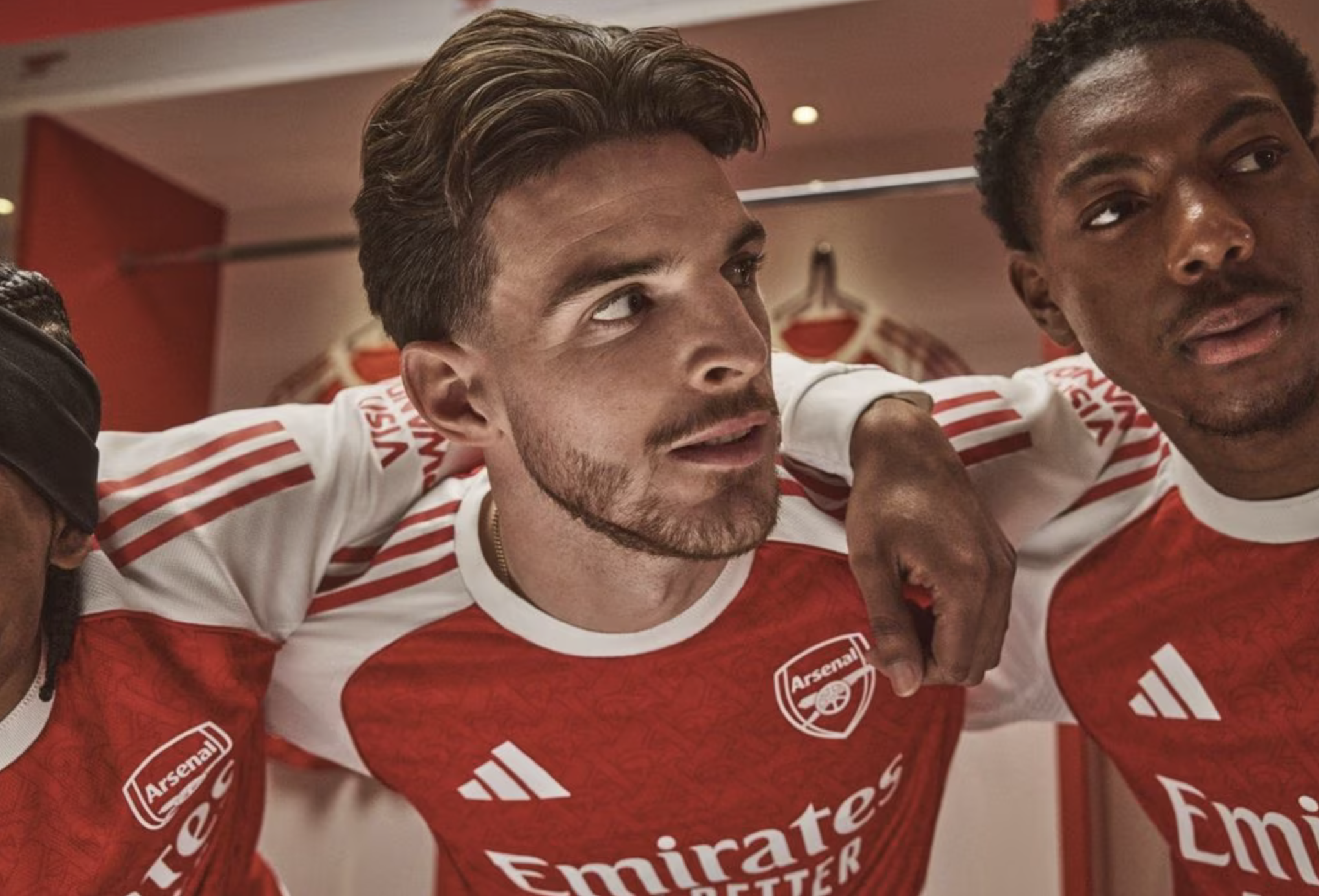 Arsenal's new red and white home kit: Lighten my wallet now 